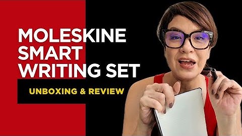 Is this the Future or Note-Taking? Unboxing the Moleskine Smart Writing Set