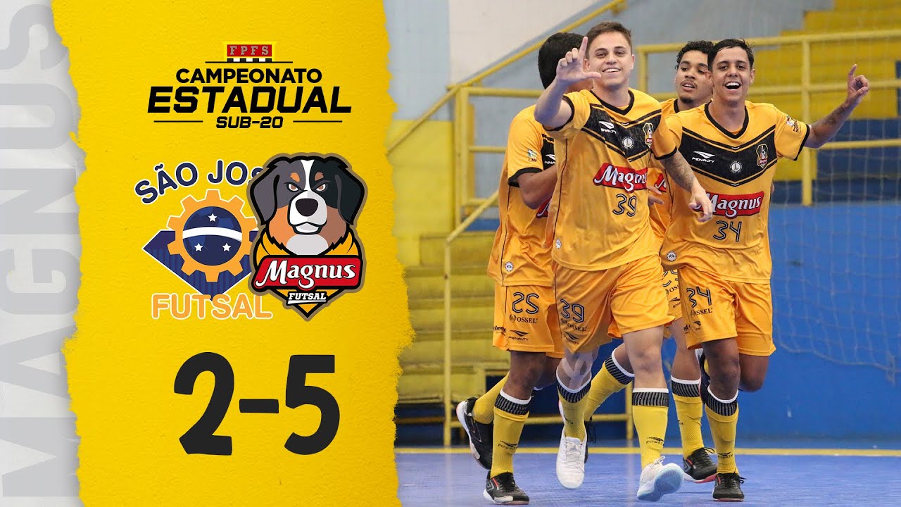 GOLS - São José 2 x 5 Magnus - SEMIFINAL - Campeonato Estadual SUB20