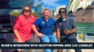 Joel Caine chats to Scottie Pippen and Luc Longley! - SEN THE RUN HOME