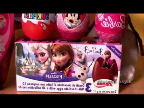 Mainan Anak Perempuan - Bermain Telur Kinder Barbire - YouTube