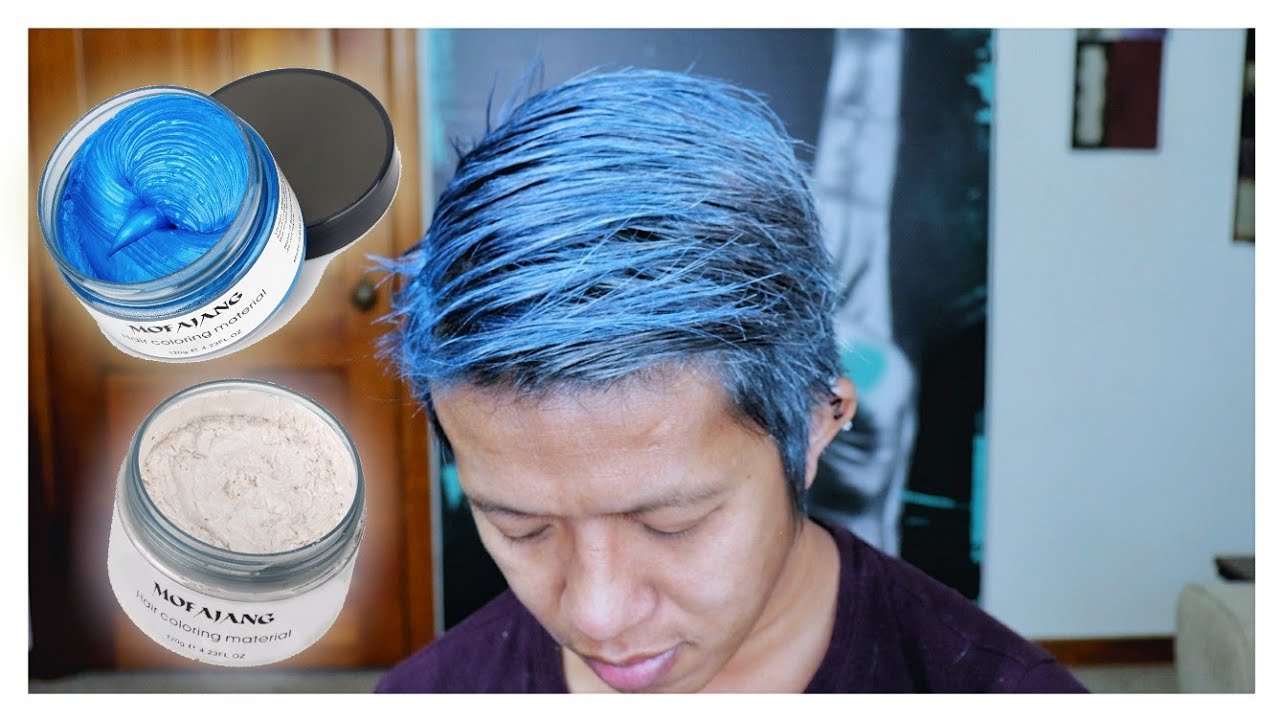 Hideout Hair Color Wax Blue Tips - wide 2