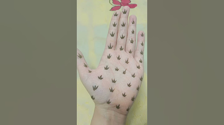 Latest mehndi design/ simple mehndi design/ new design front hand #foryou #mehndi #2025