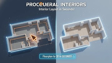 Procedural Interiors Tutorial | Build 3D Interiors in Seconds | New Blender Addon 2025