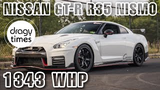 1346 WHP Nissan GTR R35 C1300+ Package | Amazing Dragy Times from 60200 mph & 100330 km/h