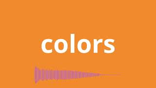 listening exercise (colors )