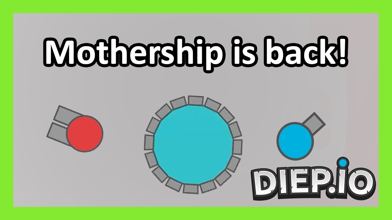 Diep.io - Mothership Update