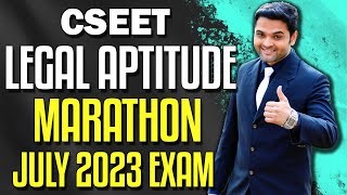 FREE CSEET Legal Aptitude Marathon Revision for July 2023 | Full Syllabus in 1 Day