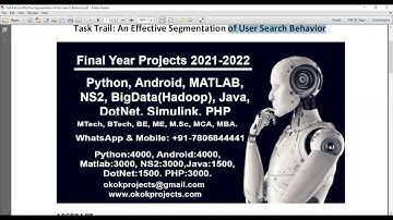 Task Trail An Effective Segmentation of User Search Behavior