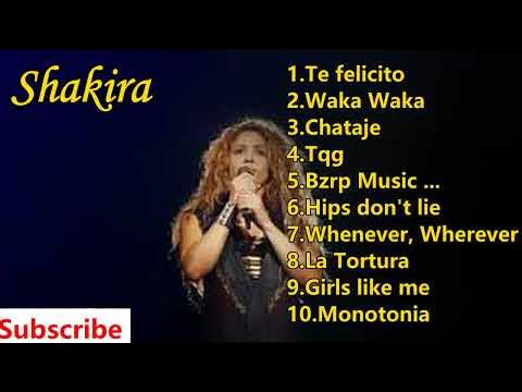 Shakira Top Songs 2023 - YouTube
