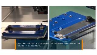 Splice crimping and pin insertion machine  SM Crimp 1000 & PinInsert 2100