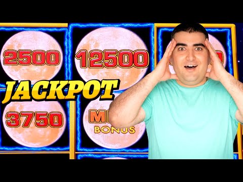✦►HANDPAY JACKPOT◄✦ On Moon Race Lightning Link Slot Machine - MAX BET | SE-5 | EP-11