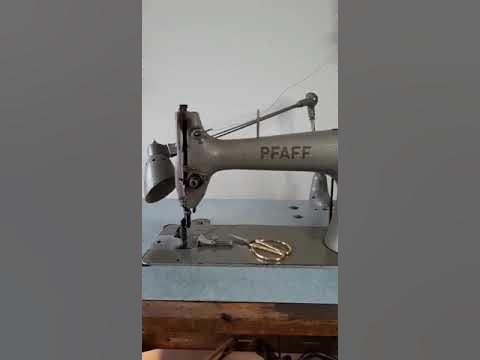 Pfaff 134 0 6 Industrial Sewing Machine working demonstration 