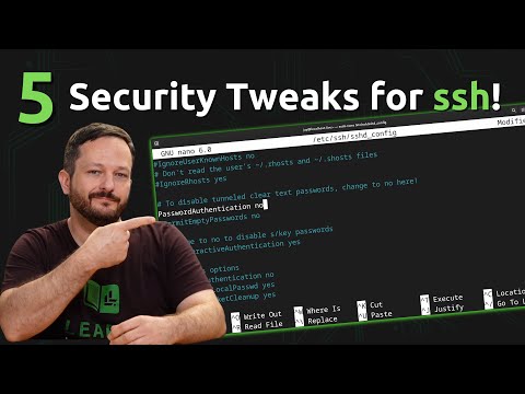 Wideo: Jak wzmocnić OpenSSH?
