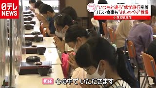 コロナ禍で苦境“いつもと違う”修学旅行（2020年9月30日放送「news every.」より）