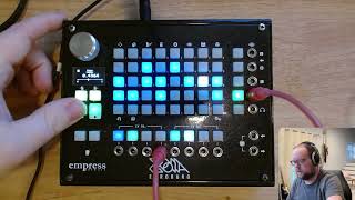 Celebrity Empress ZOIA patch walkthrough:  "Program8 -- a simple but immediate sequencer for CV and MIDI" Profile