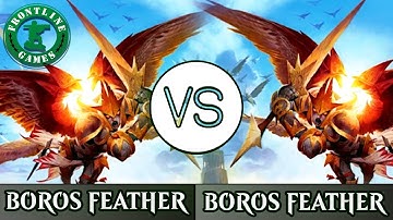 Friday Night Magic the Gathering - BOROS FEATHER vs BOROS FEATHER - 2019 Live tournament