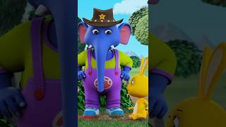 Nathkhat Hathi Dada Poem, नाथखट हाथी दादा #hindikavita #kidssong #modernelephant #shortsvideo