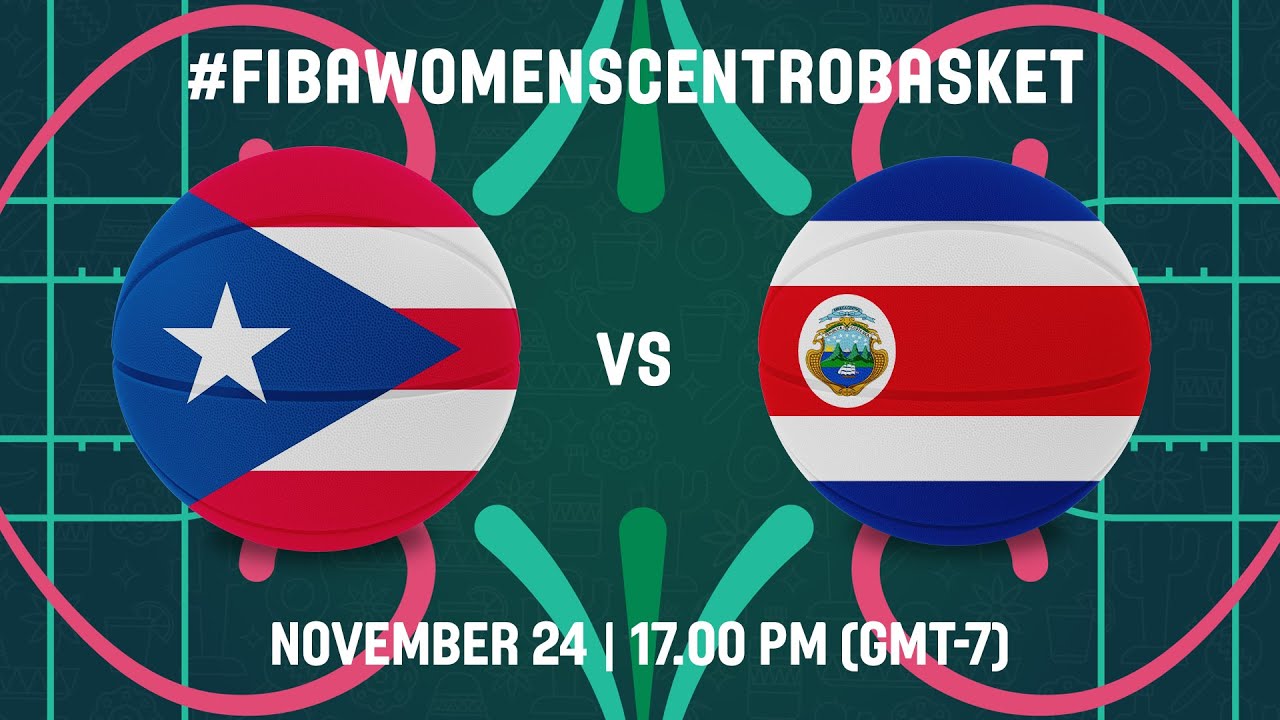 Puerto Rico v Costa Rica | Full Basketball Game