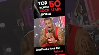 Celebrity Richest Rock Icons Revealed! 🎸🔥 The countdown of the richest rock legends — don’t miss it! Net Worth