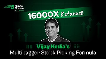 Vijay Kedia’s Rs 35,000 to Rs 1,800 Crore Journey: Secrets Behind 16,000x Returns !