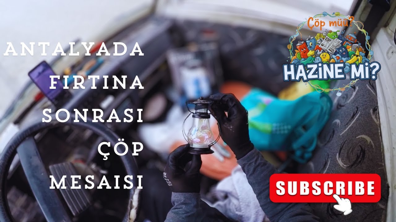 Yağmur Sonrası Sokak Sokak Hurda ve Değerli Eşya Aradık | Antalya