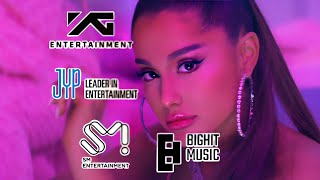 How Would YG, SM, JYP & BigHit make '7 rings' TEASER? (Ariana Grande)