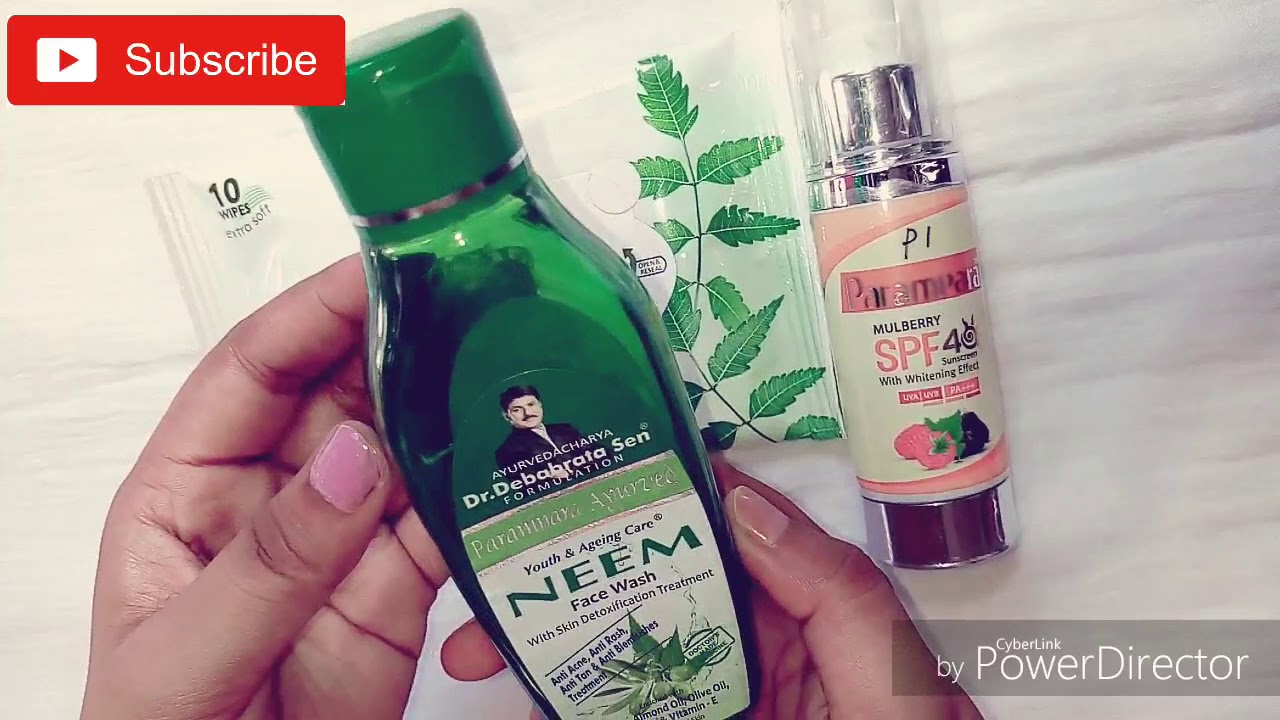 pimple remove cream parampara ayurveda//bestbeautysolutionpriyankamondal. YouTube