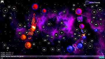 Galcon Fusion: [yusuke & daRt vs newpower & Noface]