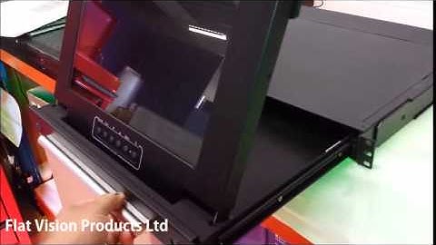 Rack Mount LCD Monitor (folding rack)