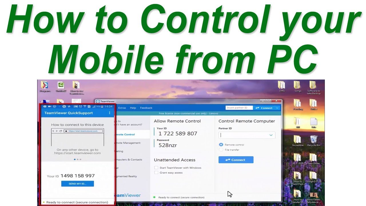teamviewer remote control iphone send email settings