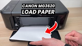 Canon PIXMA MG3620 Printer: How to Load Paper