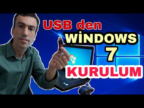 WİNDOWS 7 FORMAT ATMA, USB den WİNDOWS KURULUMU