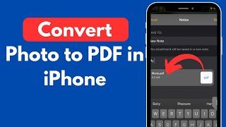 How to Convert Photo to PDF in iPhone (2021)