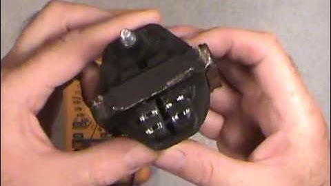 Ignition Coil Testing for Chevy or GMC 4.3 Liter or 262 Cubic Inch V-6 Engine