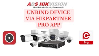 Hikvision DNR/NVR unbind via Hikpartner pro app screenshot 3