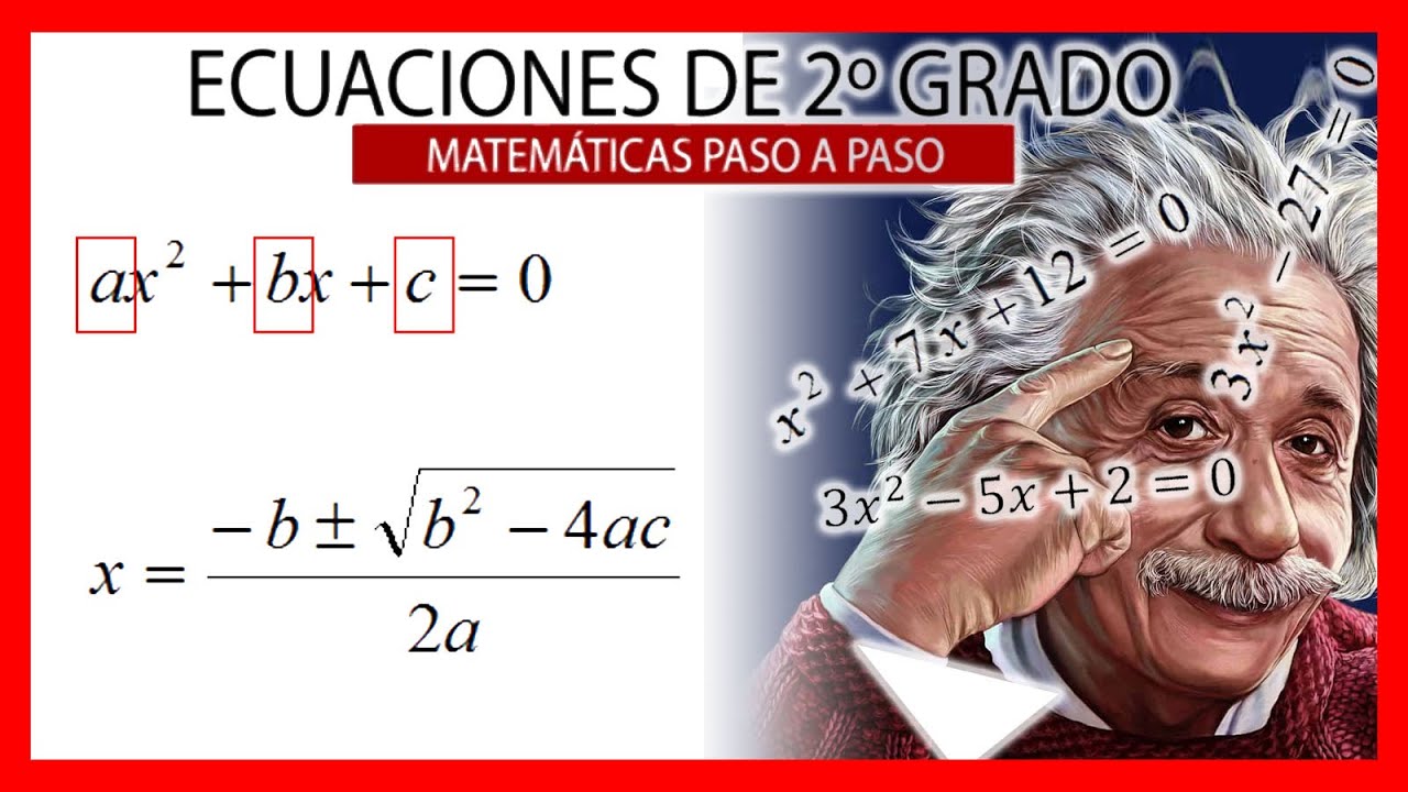 ️ Como Resolver Ecuaciones De Segundo Grado Paso A Paso 🧠 Practica Con