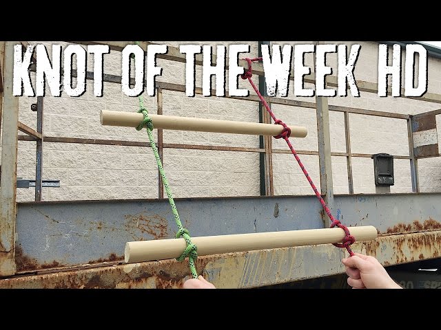 Create a Field Expedient Rope Ladder with the Ladder Lashing - ITS