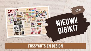 Aankondiging nieuwe digikit Fussycuts en Design