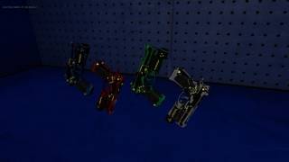 Killing Floor 2 Mods - Glowing 9mm Horzine Pistol Trim (Download in Description)