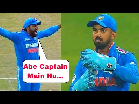 Rohit Sharma reaction on Kl Rahul DRS review | Ind vs Sl WC match highlights