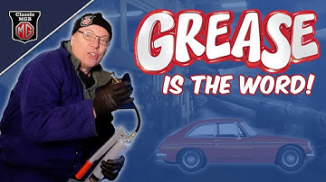 HOE SMEER JE JE MGB! | MGB | MGB ONDERHOUD | KLASSIEKE MGB