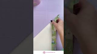 Perfect mitered border on a quilt. #easysewing #miteredborder #quilttutorial #sewingmiteredborders