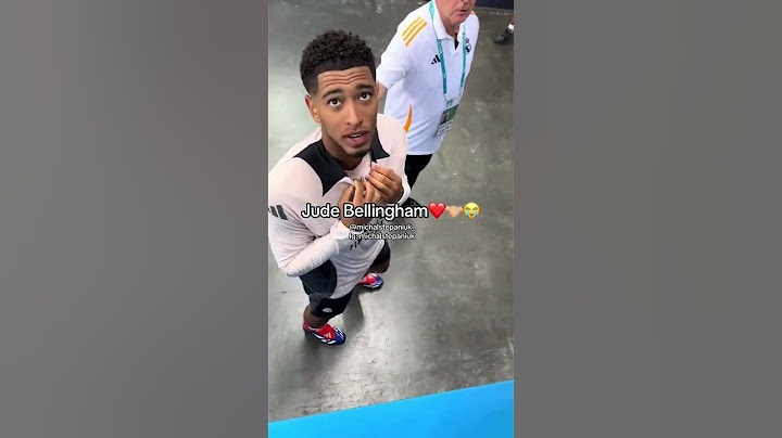 He wanted to give it to me🥹mate”@Real Madrid C.F. #judebellingham #jude #bellingham #realmadrid#real