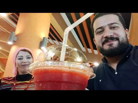 الاعلامي علي العراقي لقاء مع الاعلامية المصرية وئام سامي في نادي الشمس بمصر الجديدة