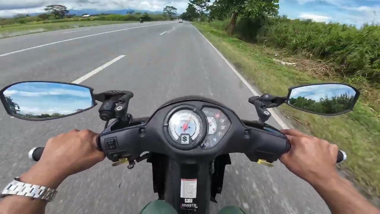 Suzuki Smash 115 Top speed - Stock engine