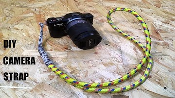 MAKE A SIMPLE ROPE CAMERA STRAP