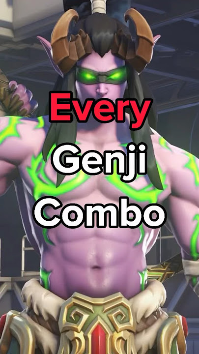 Every Genji Combo | Overwatch 2