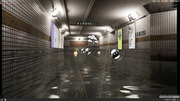 GameTextures Unreal Environment Time-Lapse: Flooded Subway Part 6