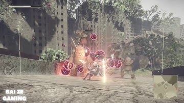 Nier Automata Walkthrough2 Part 40 - Machine Examination 1 Sidequest Guide!