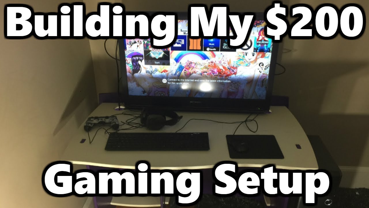 Building My 200$ Gaming Setup!! - YouTube